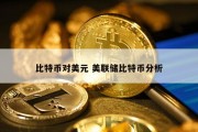 比特币对美元 美联储比特币分析